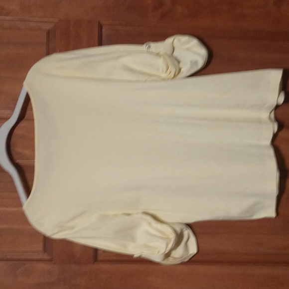 Christopher & Banks woman's size large cotton 3/4 sleeve tagless Tee shirt - Picture 9 of 10